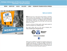 Tablet Screenshot of monkeynutvw.com